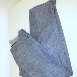 Vintage Gianfranco Ferre italy blue denim capris cropped pants 26